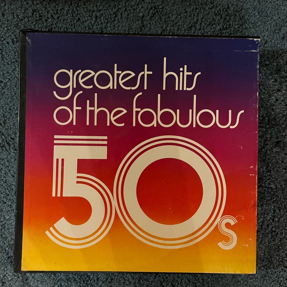 Columbia House Greatest Hits of the Fabulous 50s Album Collection EUC